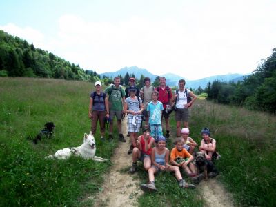 9.7. – 16.7.2011 Familienwoche im Nationalpark Mala Fatra
